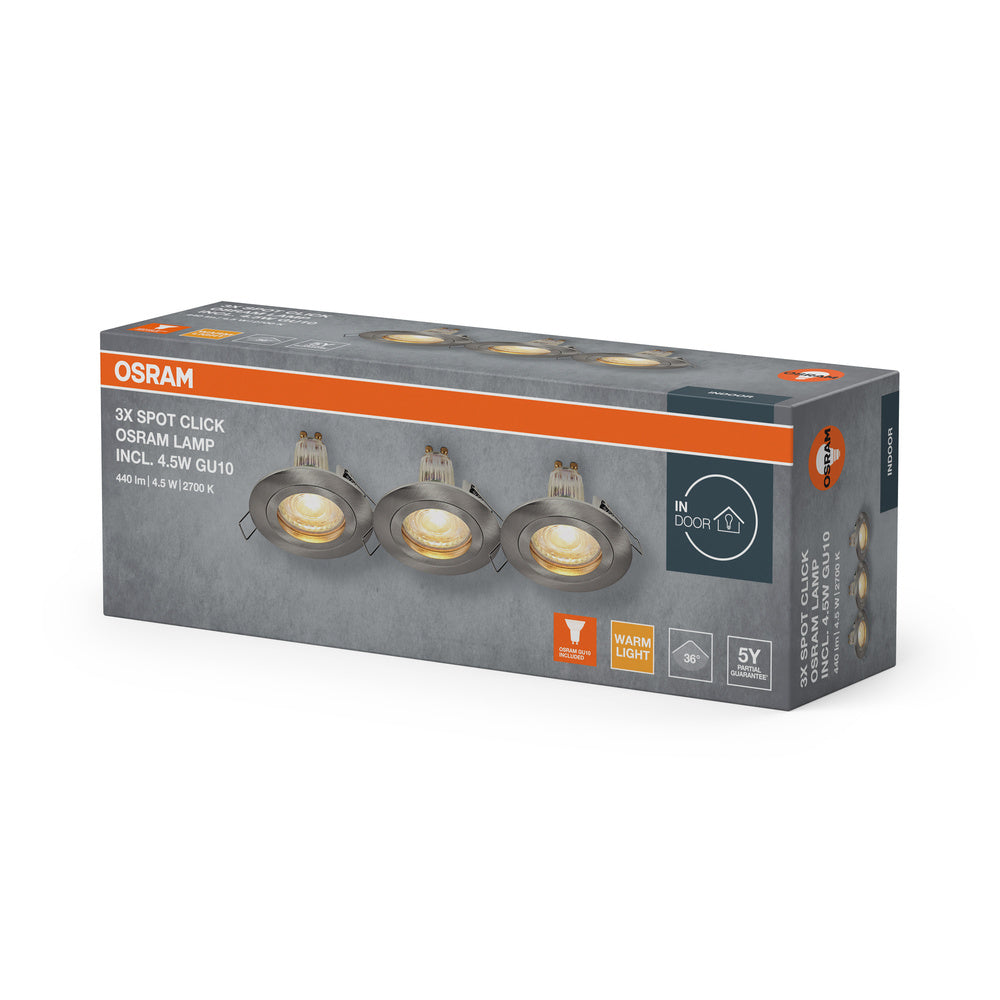 LED downlight 4.50W IP20 2700K 36° – zápustné LED svietidlo OSRAM