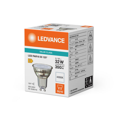 LED downlight 3.1W IP20 4000K 120° – zápustné LED svietidlo LEDVANCE