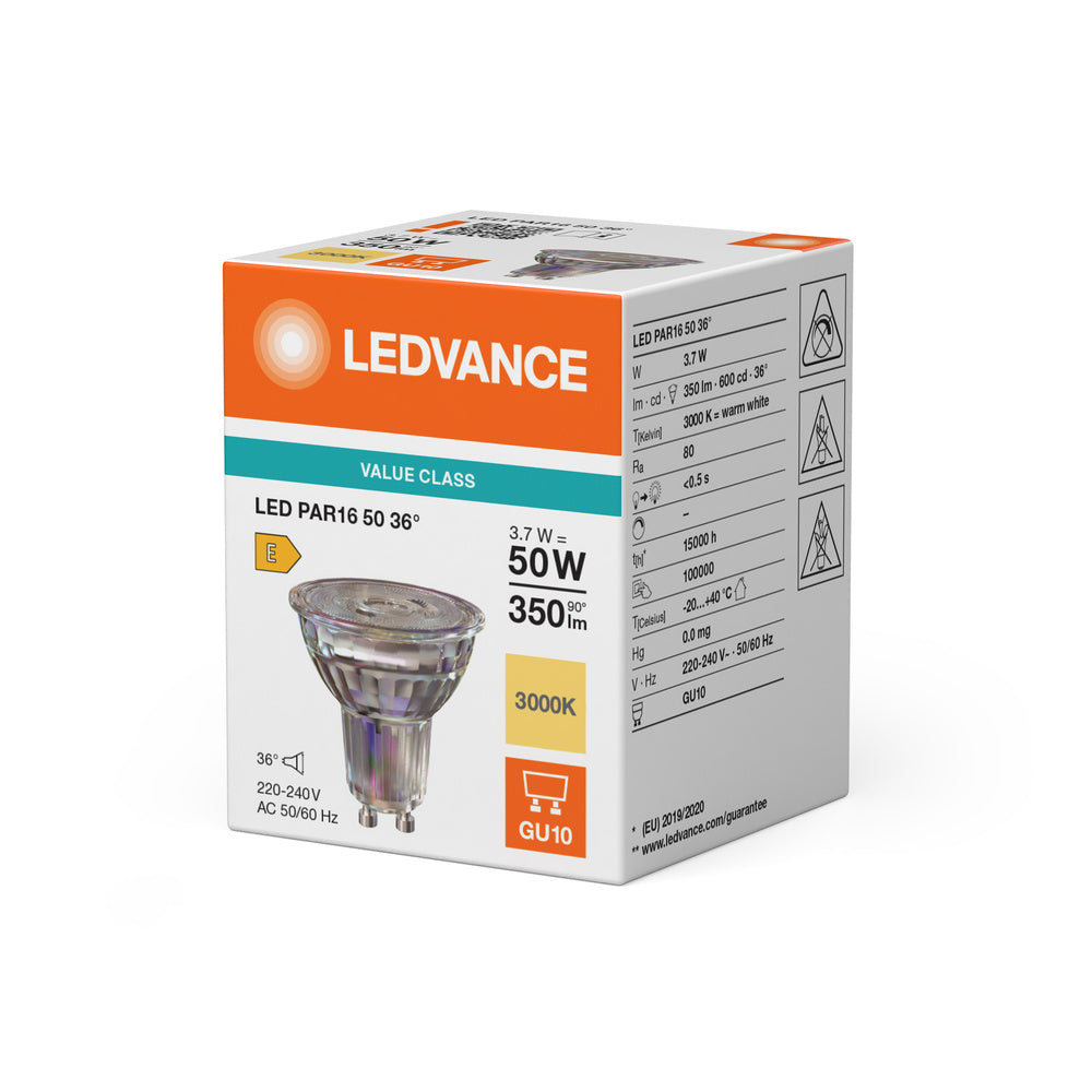 LED downlight 3.7W IP20 3000K 36° – zápustné LED svietidlo LEDVANCE