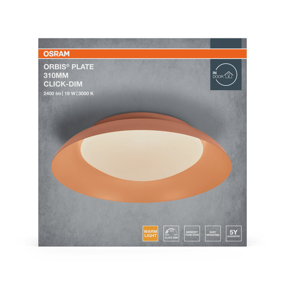 LED stropné svietidlo 19W IP20 3000K – stropné LED svietidlo OSRAM