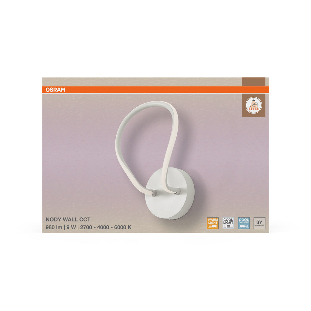 LED nástenné svietidlo 9W IP20 2700K 210° – nástenné LED svietidlo OSRAM