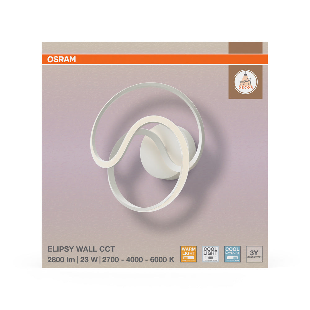 LED nástenné svietidlo 23W IP20 2700K 300° – nástenné LED svietidlo OSRAM
