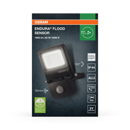 LED reflektor 20W IP44 4000K 110° – vonkajšie LED svietidlo OSRAM