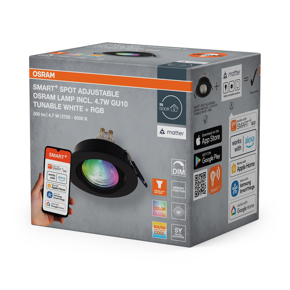 LED downlight 4.70W IP20 6500K 36° – zápustné LED svietidlo OSRAM