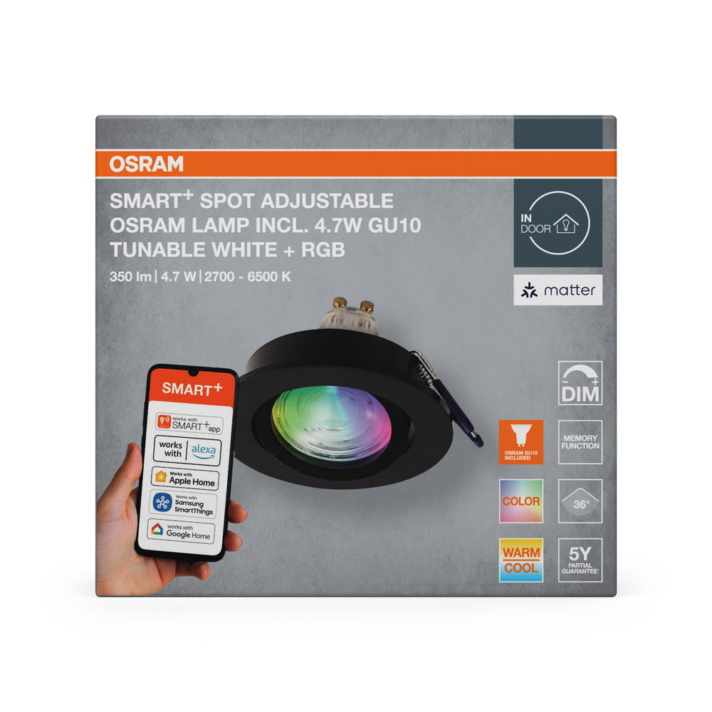 LED downlight 4.70W IP20 6500K 36° – zápustné LED svietidlo OSRAM