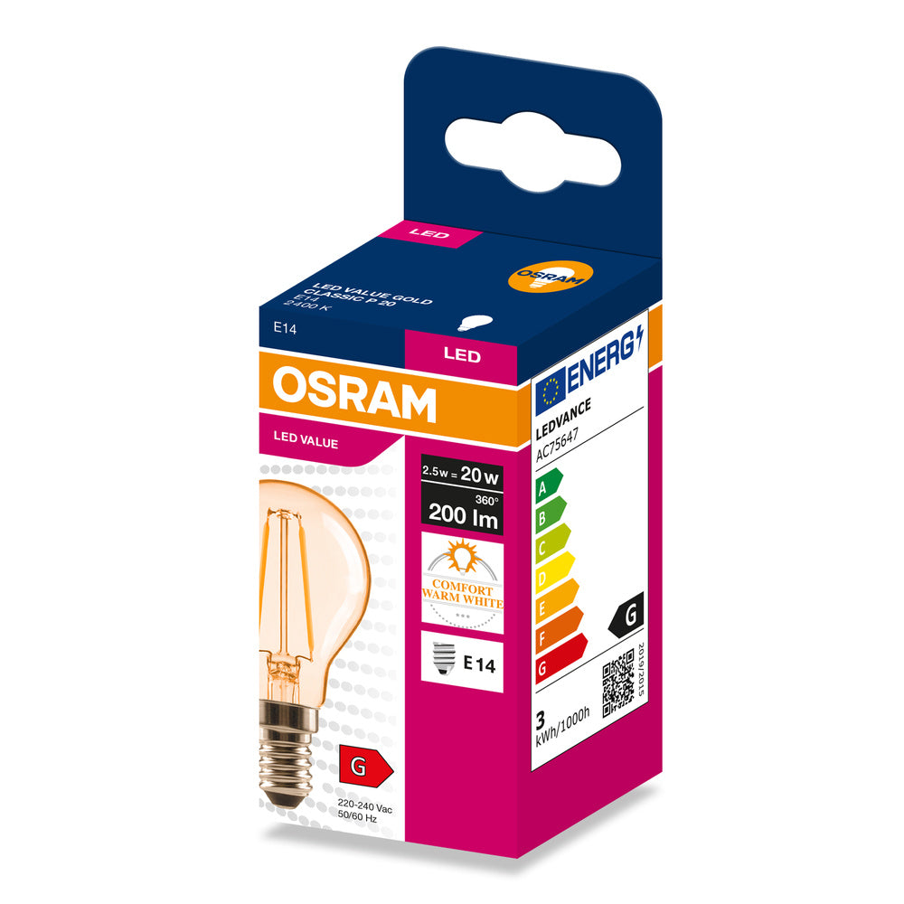 LED stropné svietidlo 2.5W IP20 2400K 300° – stropné LED svietidlo OSRAM