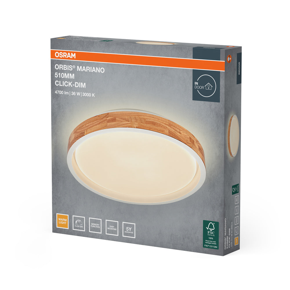 LED stropné svietidlo 36W IP20 3000K – stropné LED svietidlo OSRAM