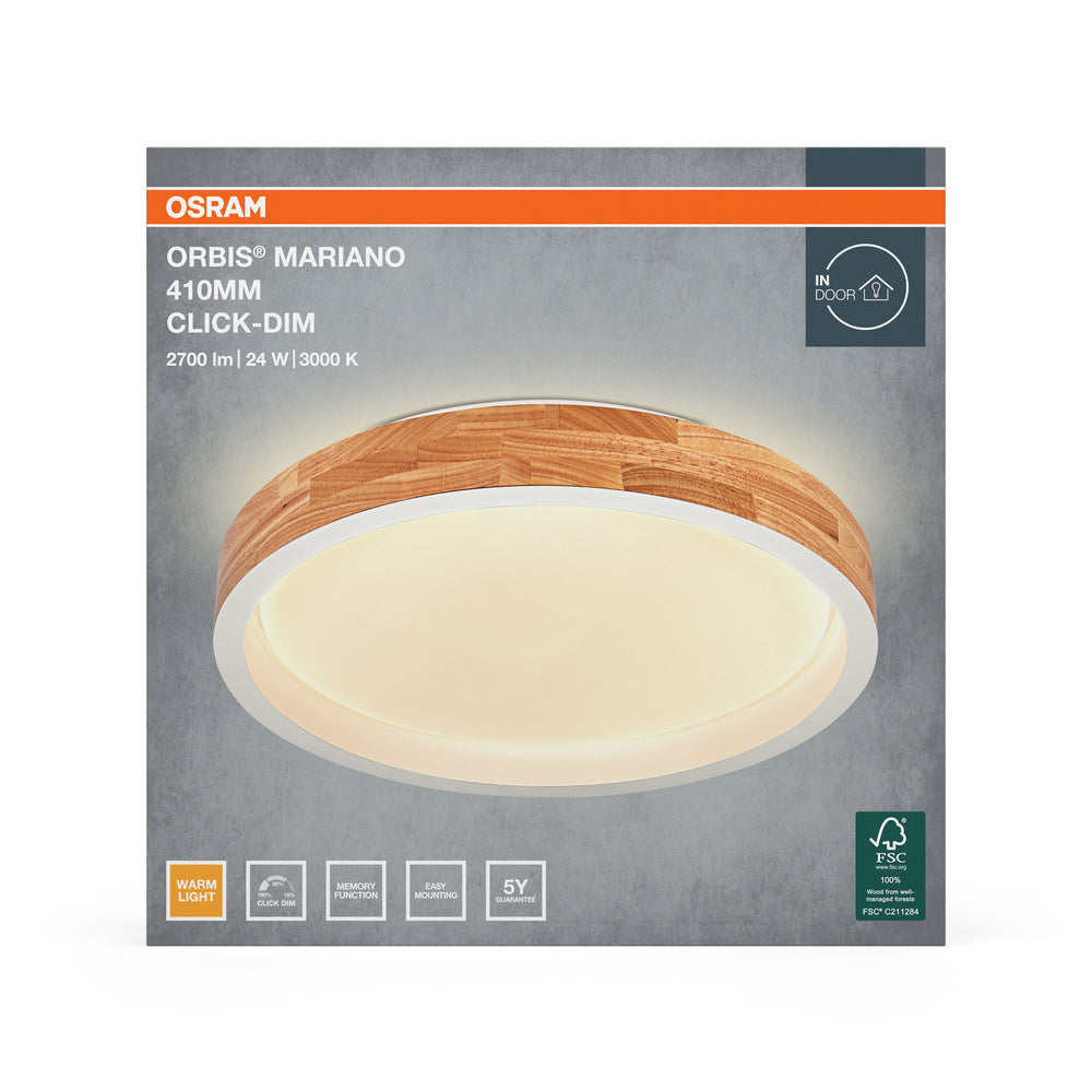 LED stropné svietidlo 24W IP20 3000K – stropné LED svietidlo OSRAM