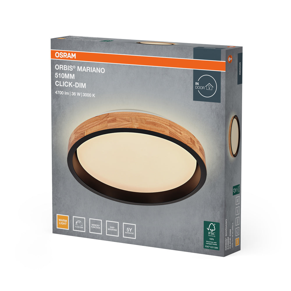 LED stropné svietidlo 36W IP20 3000K – stropné LED svietidlo OSRAM