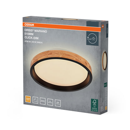 LED stropné svietidlo 36W IP20 3000K – stropné LED svietidlo OSRAM
