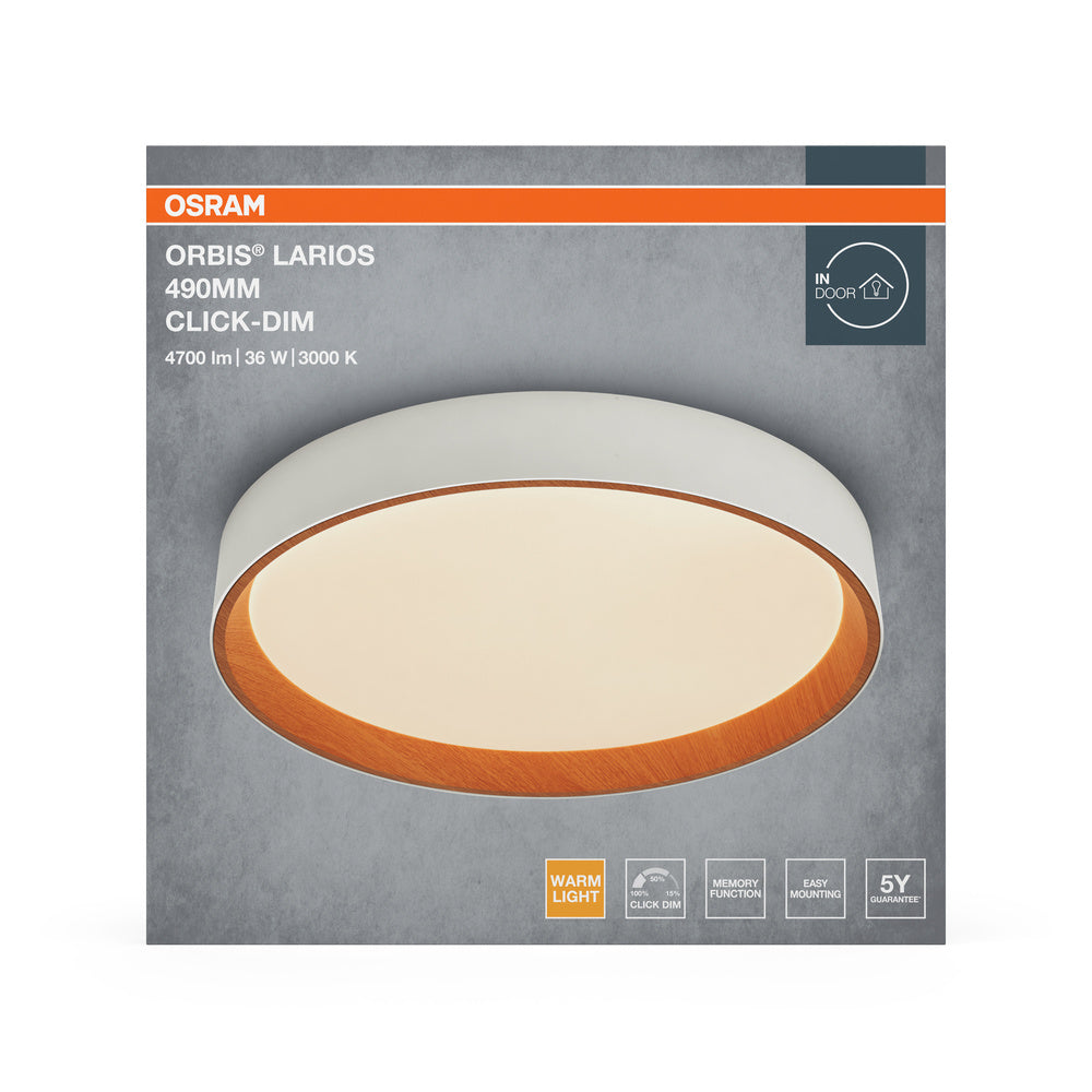 LED stropné svietidlo 36W IP20 3000K – stropné LED svietidlo OSRAM