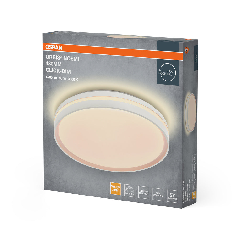 LED stropné svietidlo 36W IP20 3000K – stropné LED svietidlo OSRAM