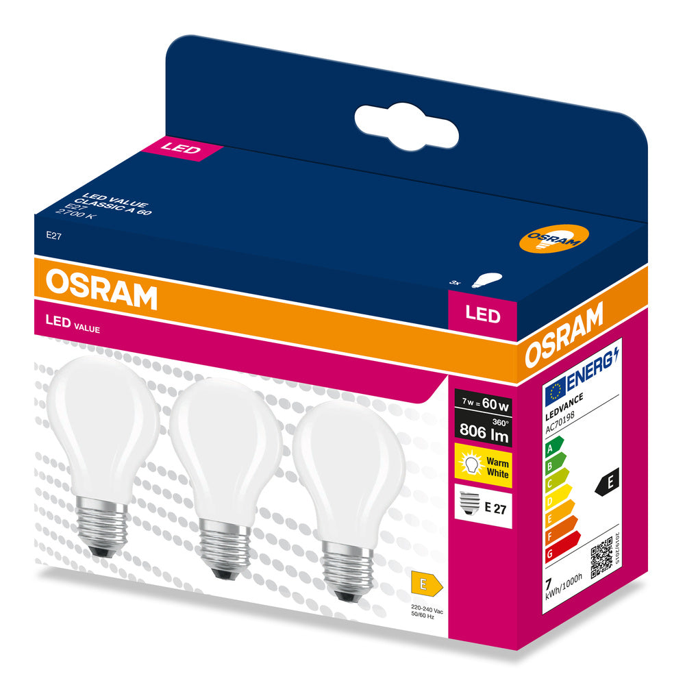 LED stropné svietidlo 7W IP20 2700K 300° – stropné LED svietidlo OSRAM
