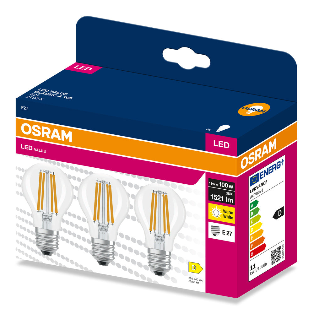 LED stropné svietidlo 11W IP20 2700K 300° – stropné LED svietidlo OSRAM