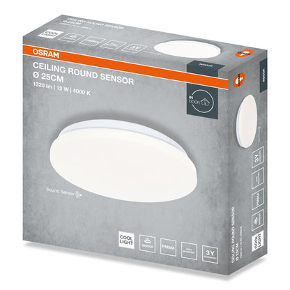 LED stropné svietidlo 12W IP20 4000K 120° – stropné LED svietidlo OSRAM
