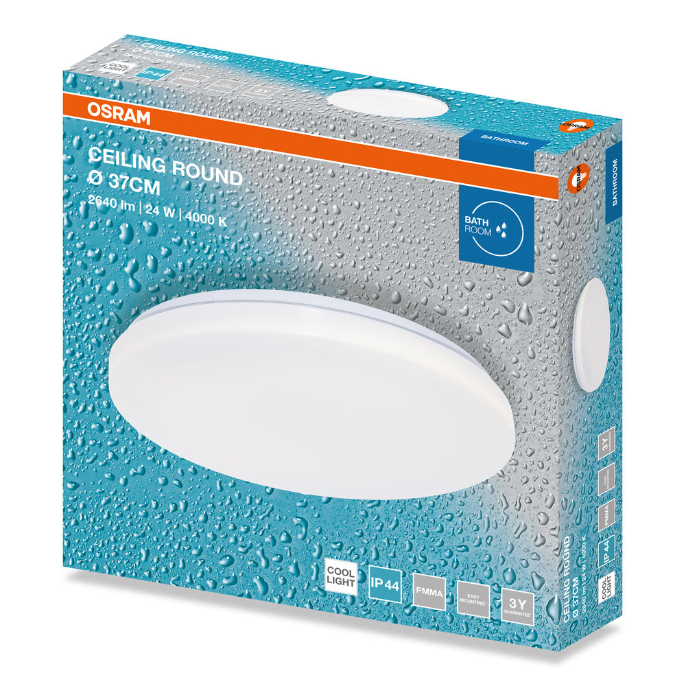 LED stropné svietidlo 24W IP44 4000K 120° – stropné LED svietidlo OSRAM