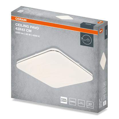 LED stropné svietidlo 48W IP20 4000K 120° – stropné LED svietidlo OSRAM