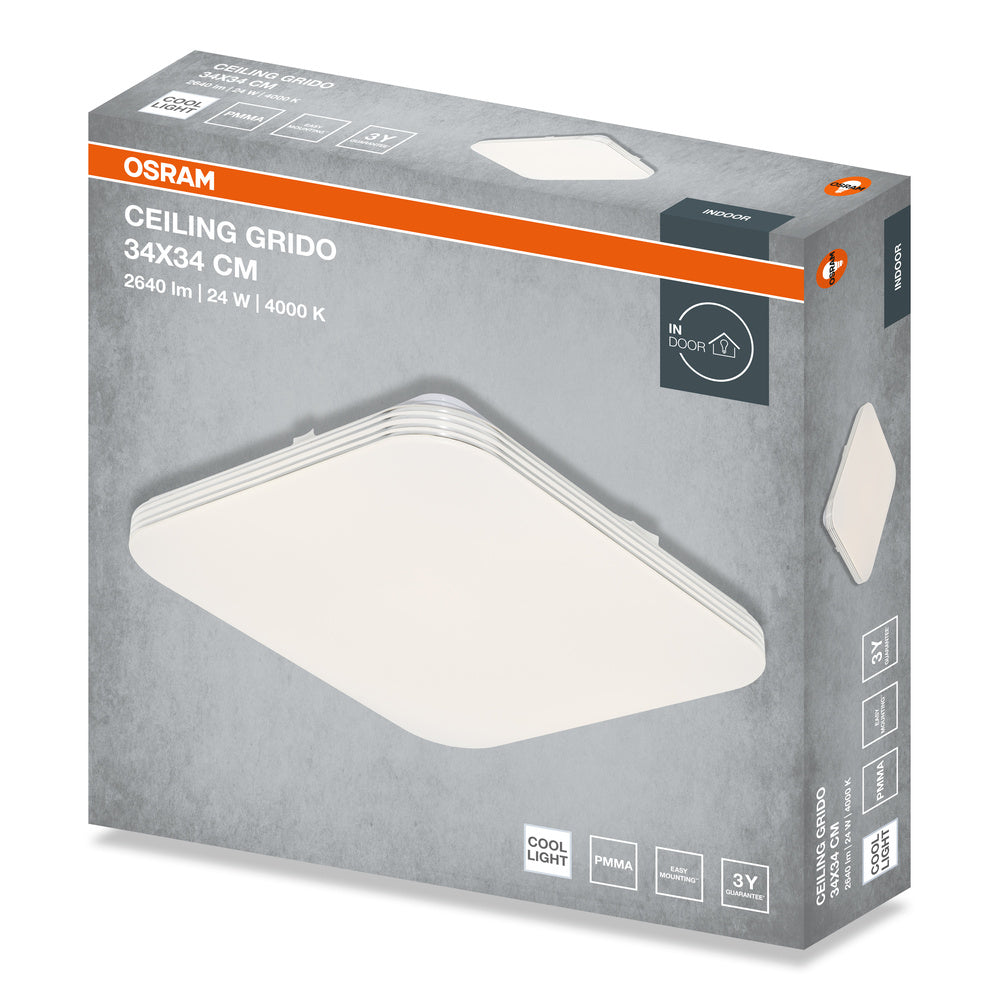 LED stropné svietidlo 24W IP20 4000K 120° – stropné LED svietidlo OSRAM