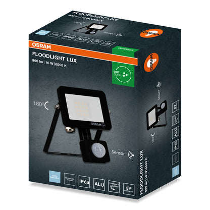 LED reflektor 10W IP65 6500K 105° – vonkajšie LED svietidlo OSRAM