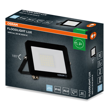 LED reflektor 20W IP65 6500K 105° – vonkajšie LED svietidlo OSRAM