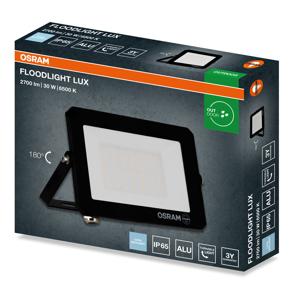 LED reflektor 30W IP65 6500K 105° – vonkajšie LED svietidlo OSRAM