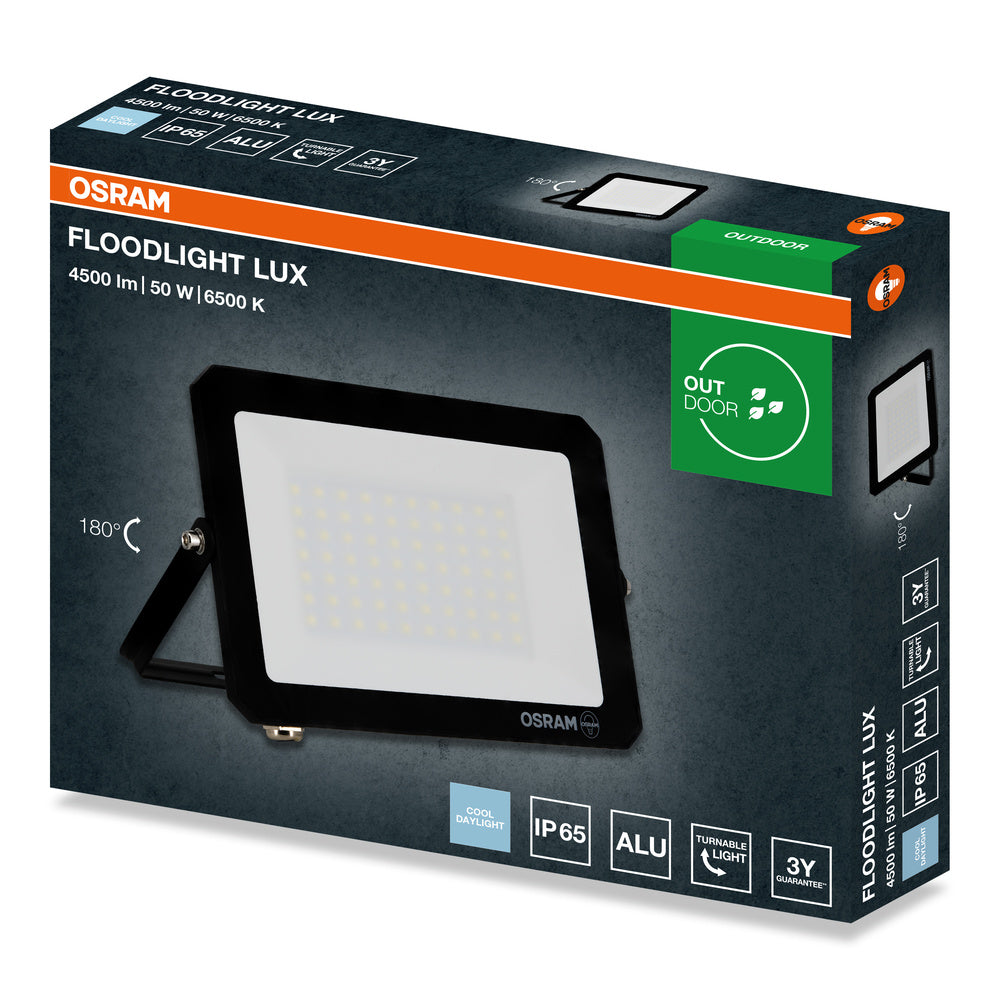 LED reflektor 50W IP65 6500K 105° – vonkajšie LED svietidlo OSRAM