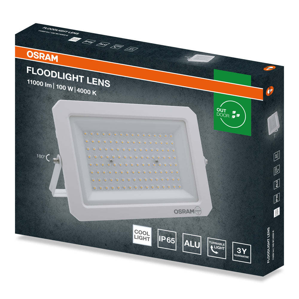 LED reflektor 100W IP65 4000K 110° – vonkajšie LED svietidlo OSRAM