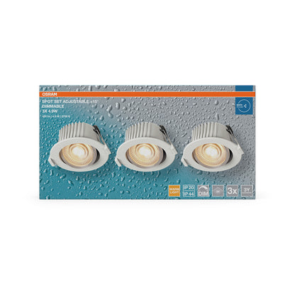 LED stropné svietidlo 4.90W IP44 2700K 36° – stropné LED svietidlo OSRAM