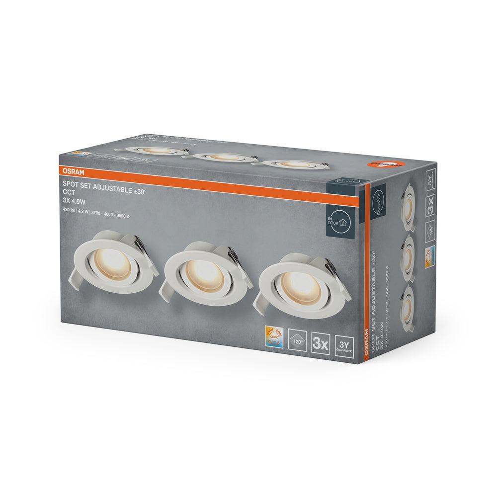LED stropné svietidlo 4.90W IP20 2700K 120° – stropné LED svietidlo OSRAM