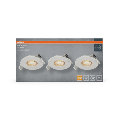 LED stropné svietidlo 4.90W IP20 2700K 36° – stropné LED svietidlo OSRAM