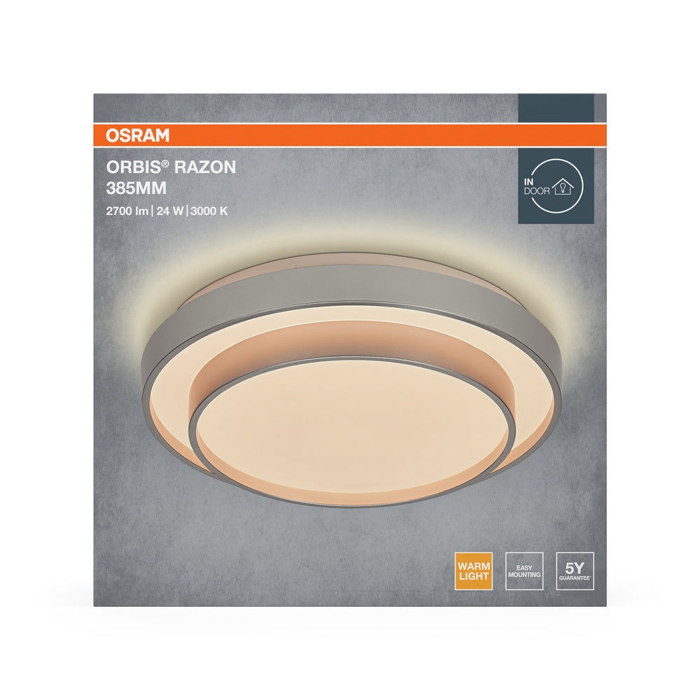 LED stropné svietidlo 24W IP20 3000K – stropné LED svietidlo OSRAM