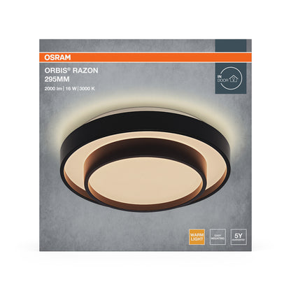 LED stropné svietidlo 16W IP20 3000K – stropné LED svietidlo OSRAM