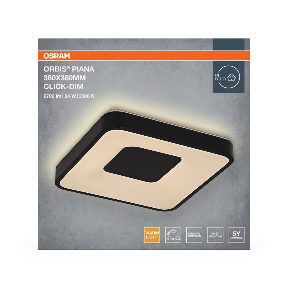 LED stropné svietidlo 24W IP20 3000K – stropné LED svietidlo OSRAM