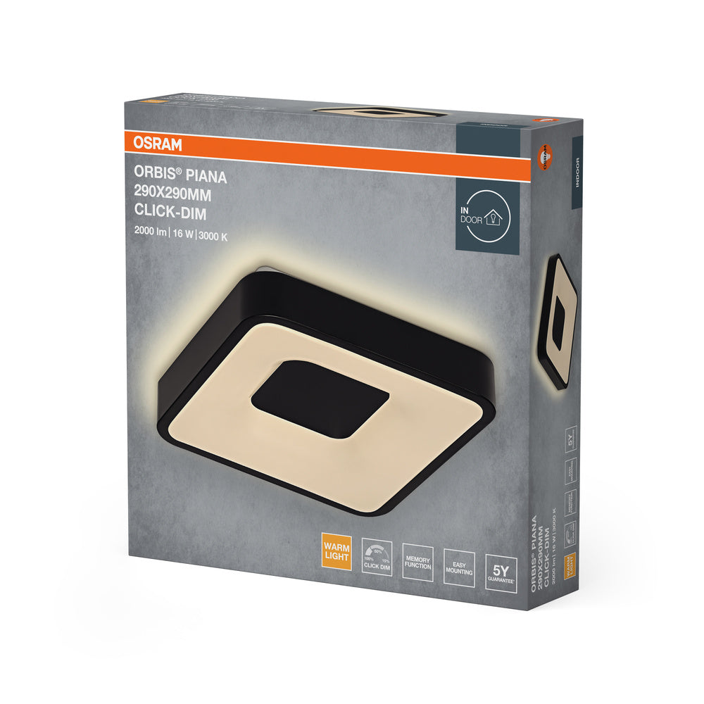 LED stropné svietidlo 16W IP20 3000K – stropné LED svietidlo OSRAM