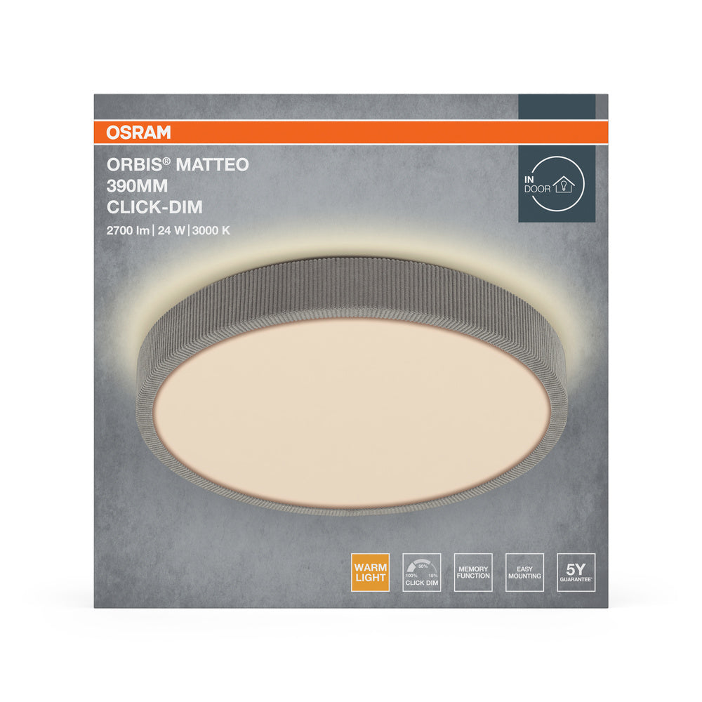 LED stropné svietidlo 24W IP20 3000K – stropné LED svietidlo OSRAM