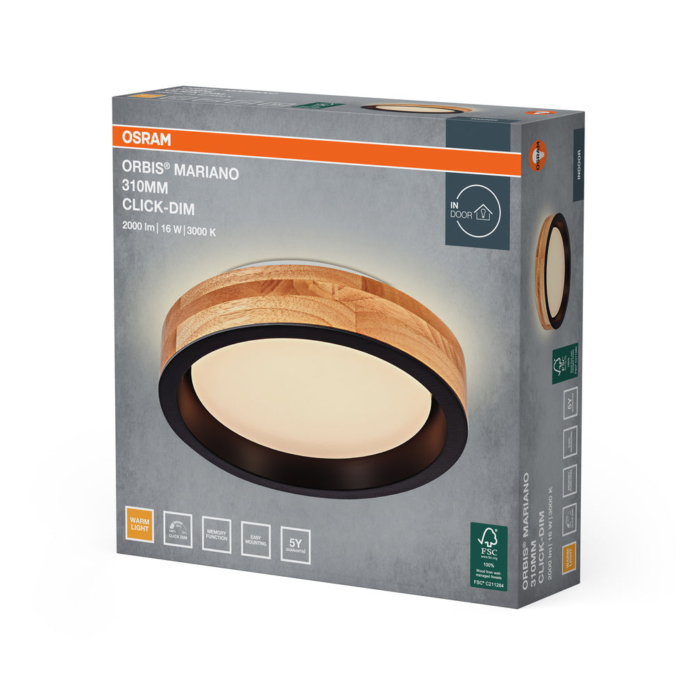LED stropné svietidlo 16W IP20 3000K – stropné LED svietidlo OSRAM