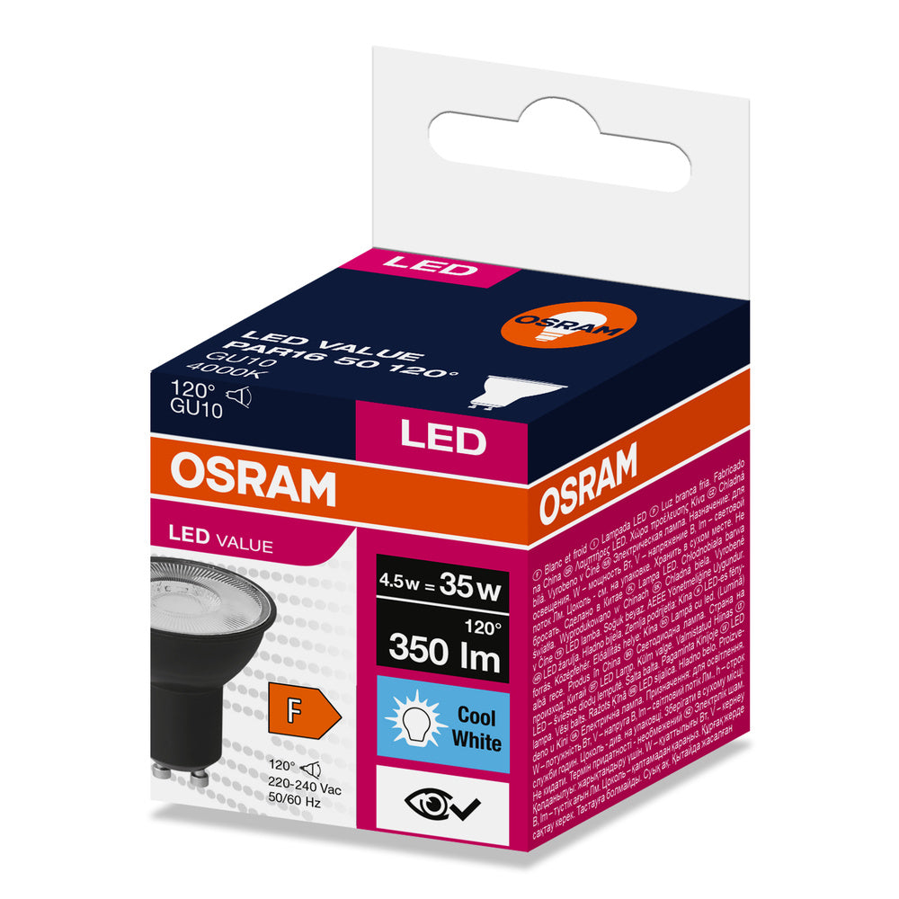 LED downlight 4.5W IP20 4000K 120° – zápustné LED svietidlo OSRAM