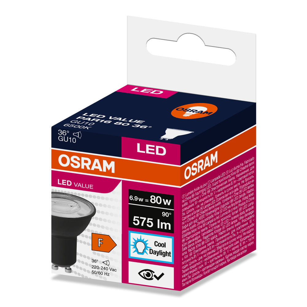 LED downlight 6.9W IP20 6500K 36° – zápustné LED svietidlo OSRAM