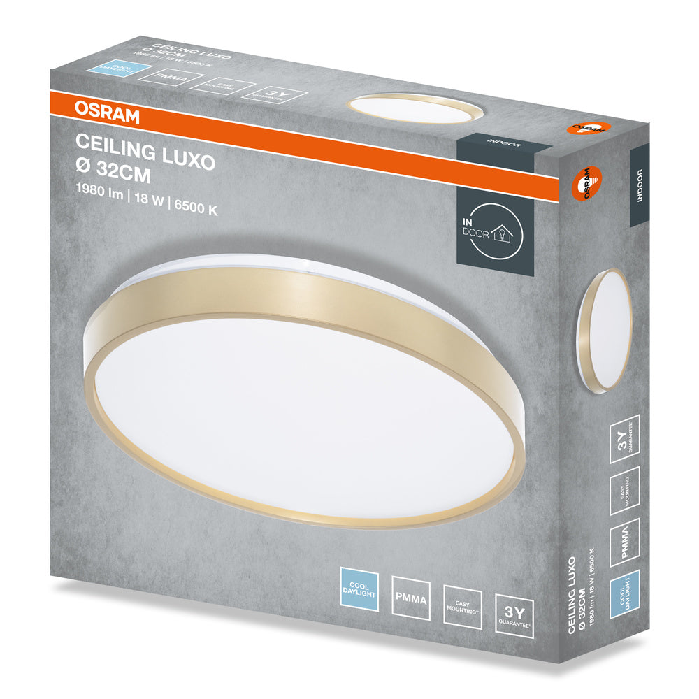 LED stropné svietidlo 18W IP20 6500K 120° – stropné LED svietidlo OSRAM