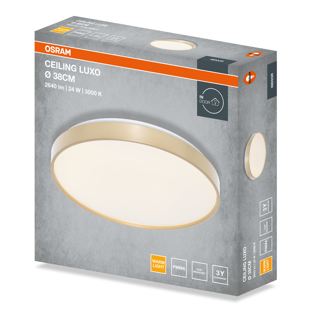 LED stropné svietidlo 24W IP20 3000K 120° – stropné LED svietidlo OSRAM