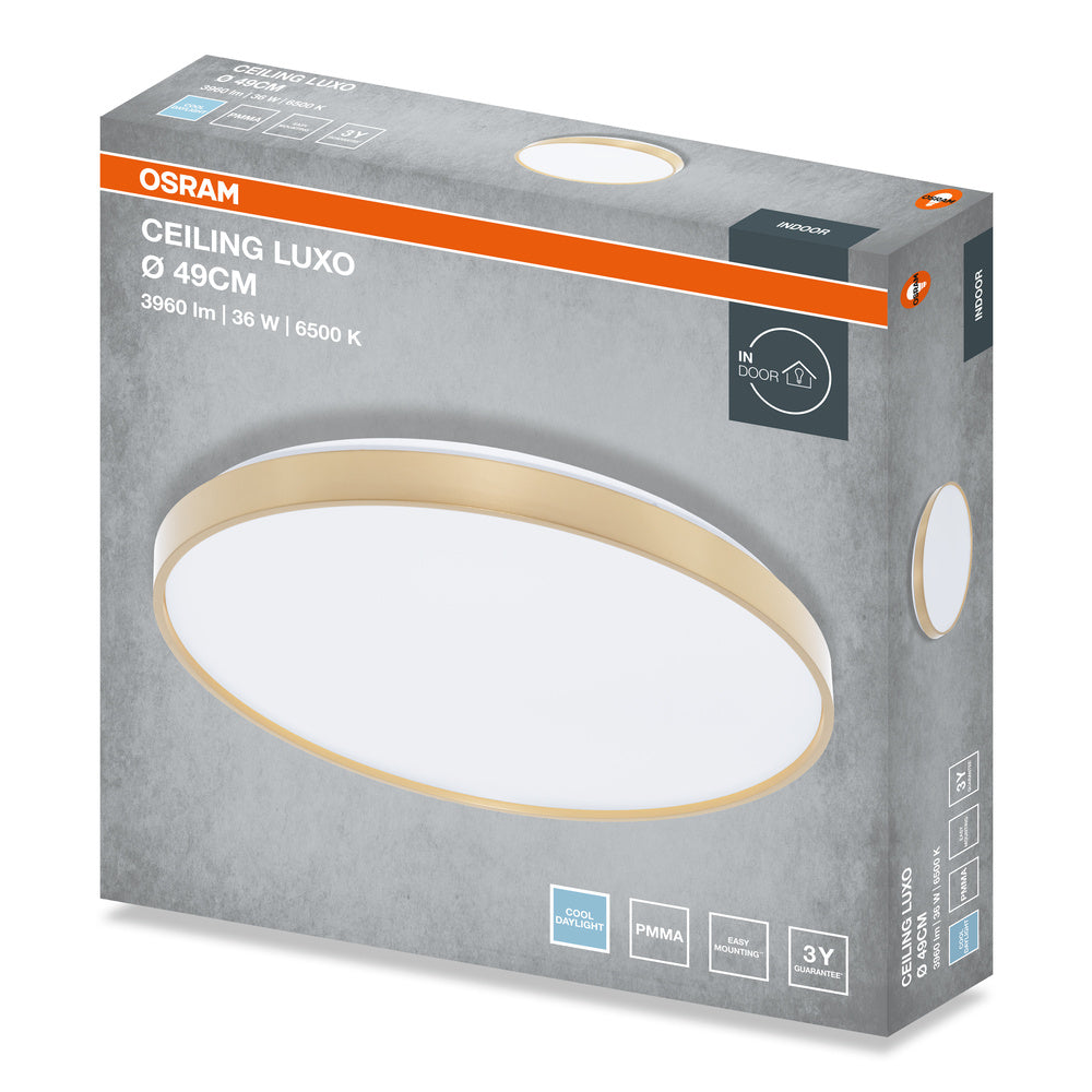 LED stropné svietidlo 36W IP20 6500K 120° – stropné LED svietidlo OSRAM