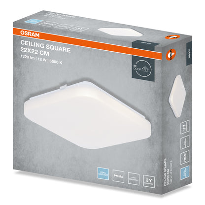 LED stropné svietidlo 12W IP20 6500K 120° – stropné LED svietidlo OSRAM