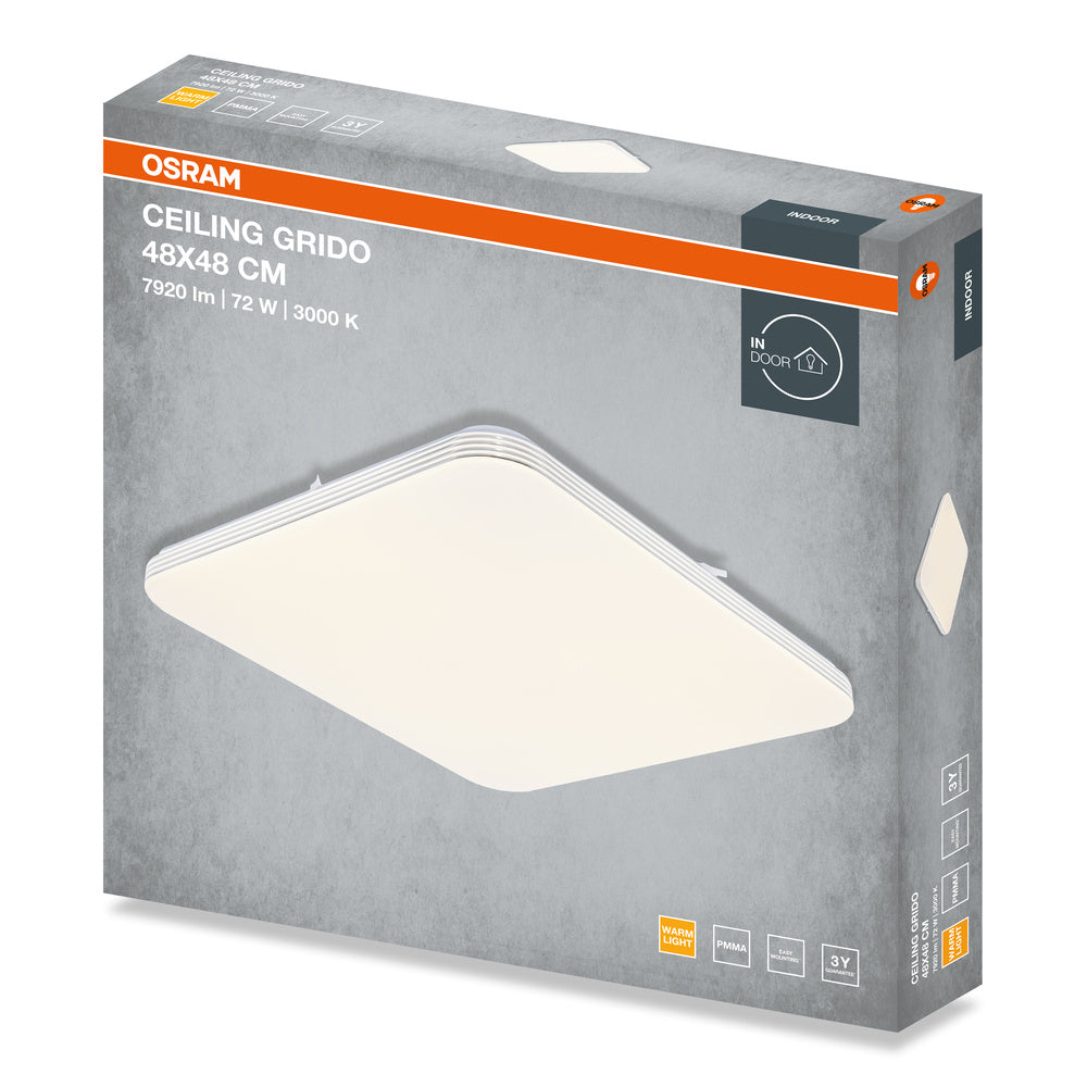 LED stropné svietidlo 72W IP20 3000K 120° – stropné LED svietidlo OSRAM