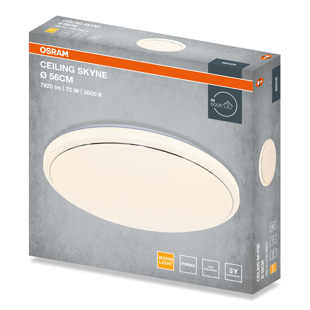 LED stropné svietidlo 72W IP20 3000K 120° – stropné LED svietidlo OSRAM