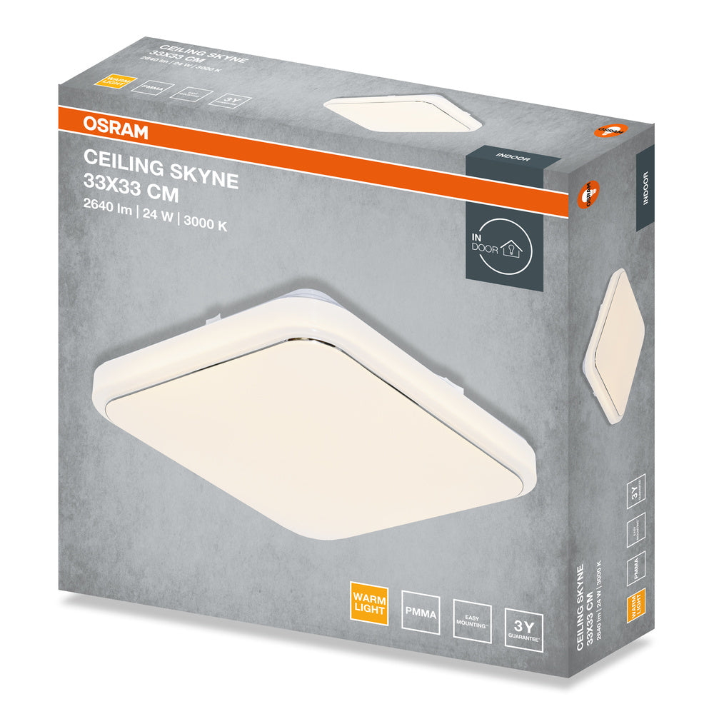 LED stropné svietidlo 24W IP20 3000K 120° – stropné LED svietidlo OSRAM