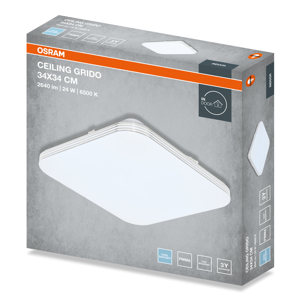 LED stropné svietidlo 24W IP20 6500K 120° – stropné LED svietidlo OSRAM