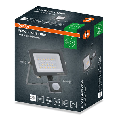 LED reflektor 20W IP65 4000K 110° – vonkajšie LED svietidlo OSRAM