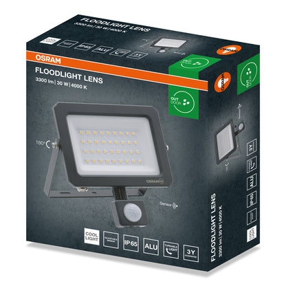 LED reflektor 30W IP65 4000K 110° – vonkajšie LED svietidlo OSRAM