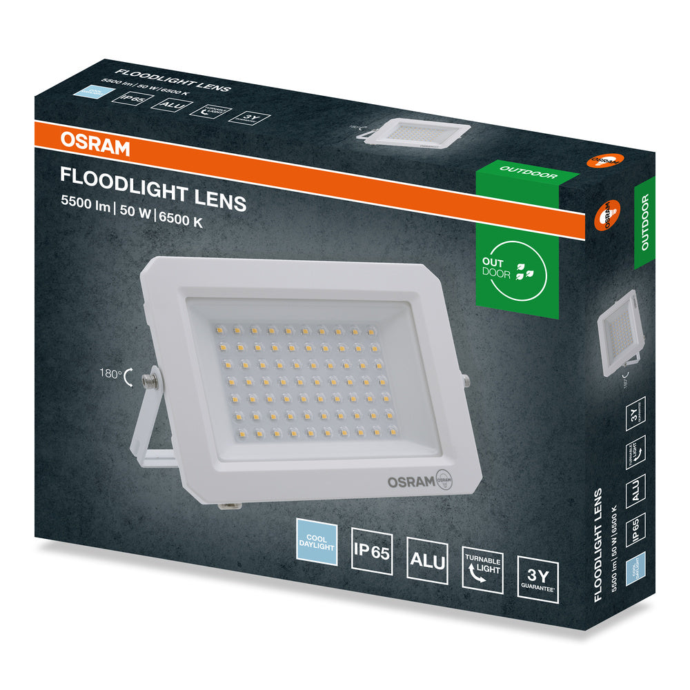 LED reflektor 50W IP65 6500K 110° – vonkajšie LED svietidlo OSRAM