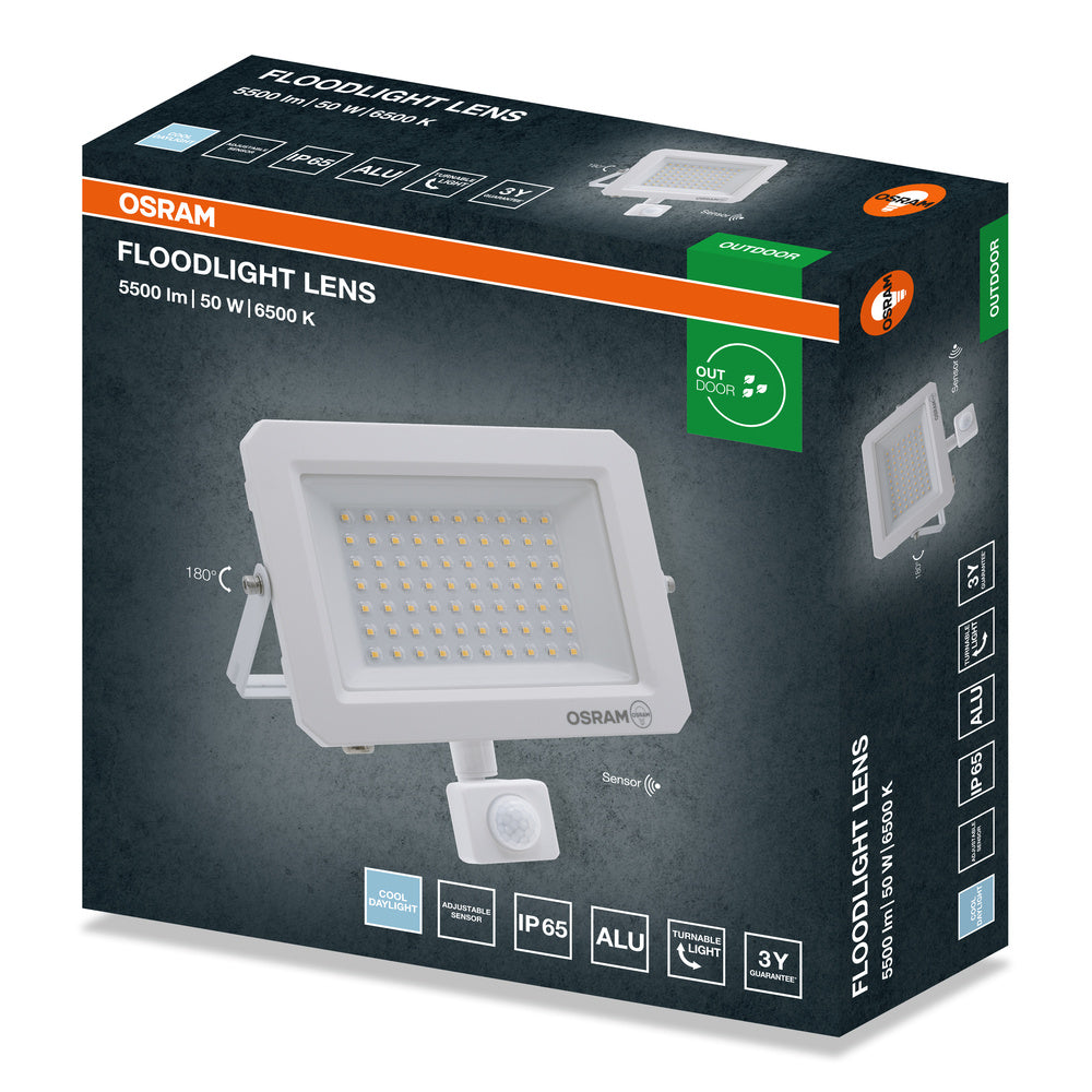 LED reflektor 50W IP65 6500K 110° – vonkajšie LED svietidlo OSRAM